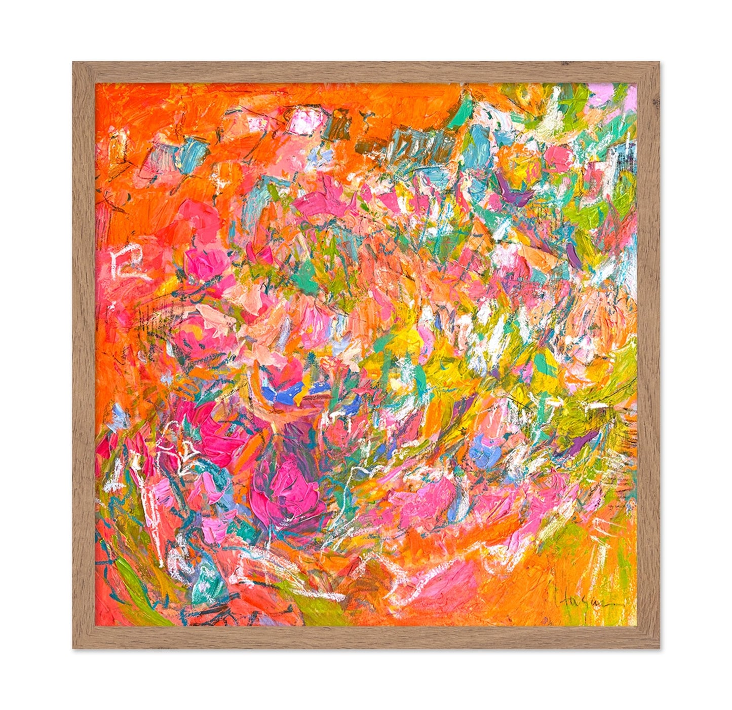 Vibrant Floral Burst No3