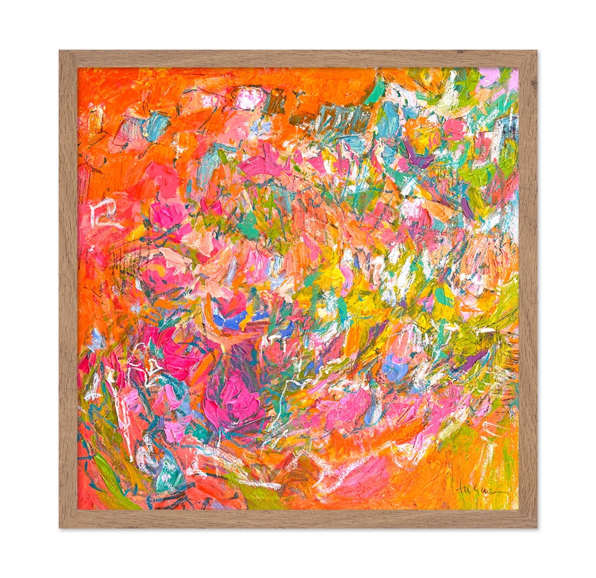 Vibrant Floral Burst No3