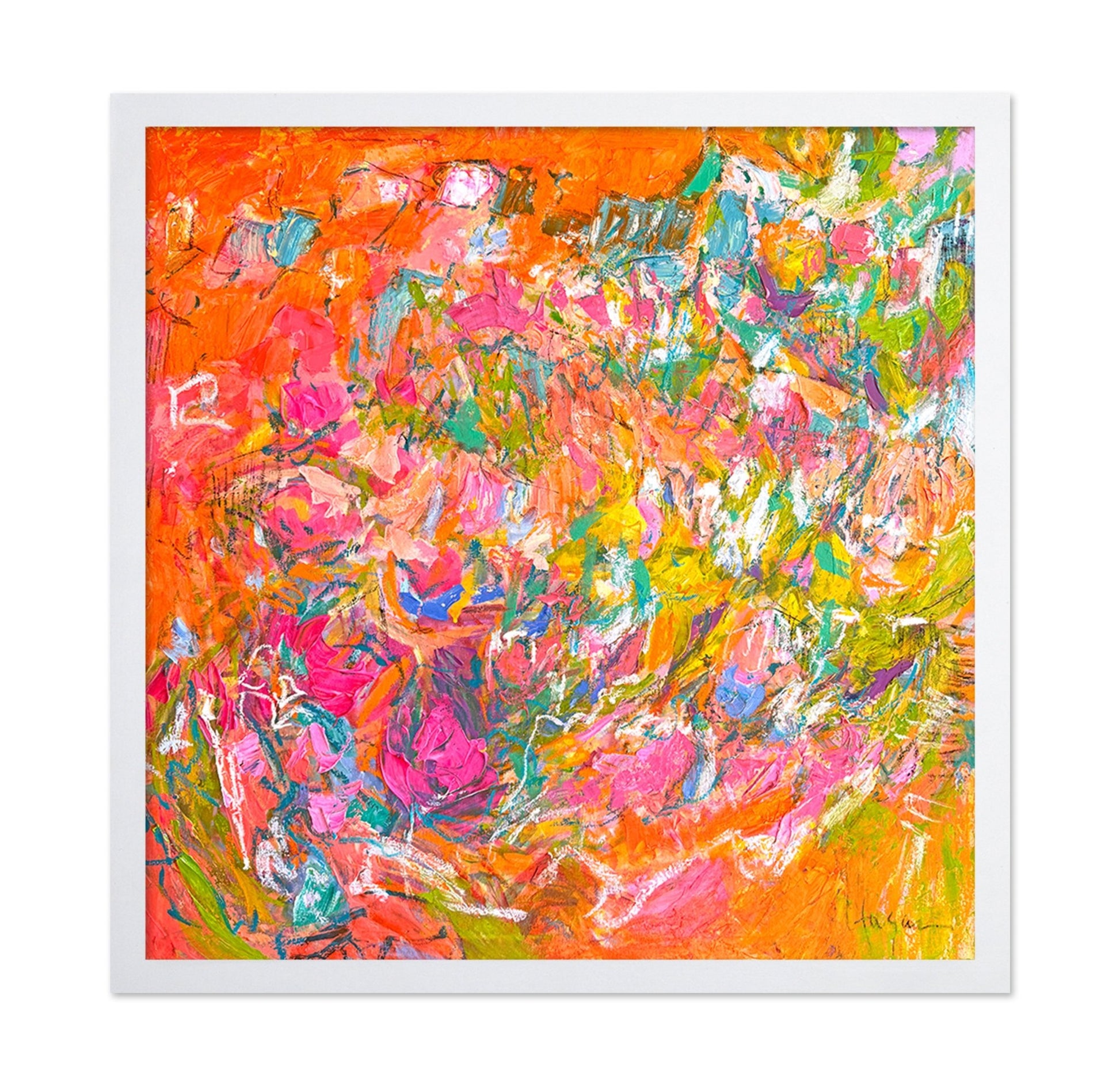 Vibrant Floral Burst No3