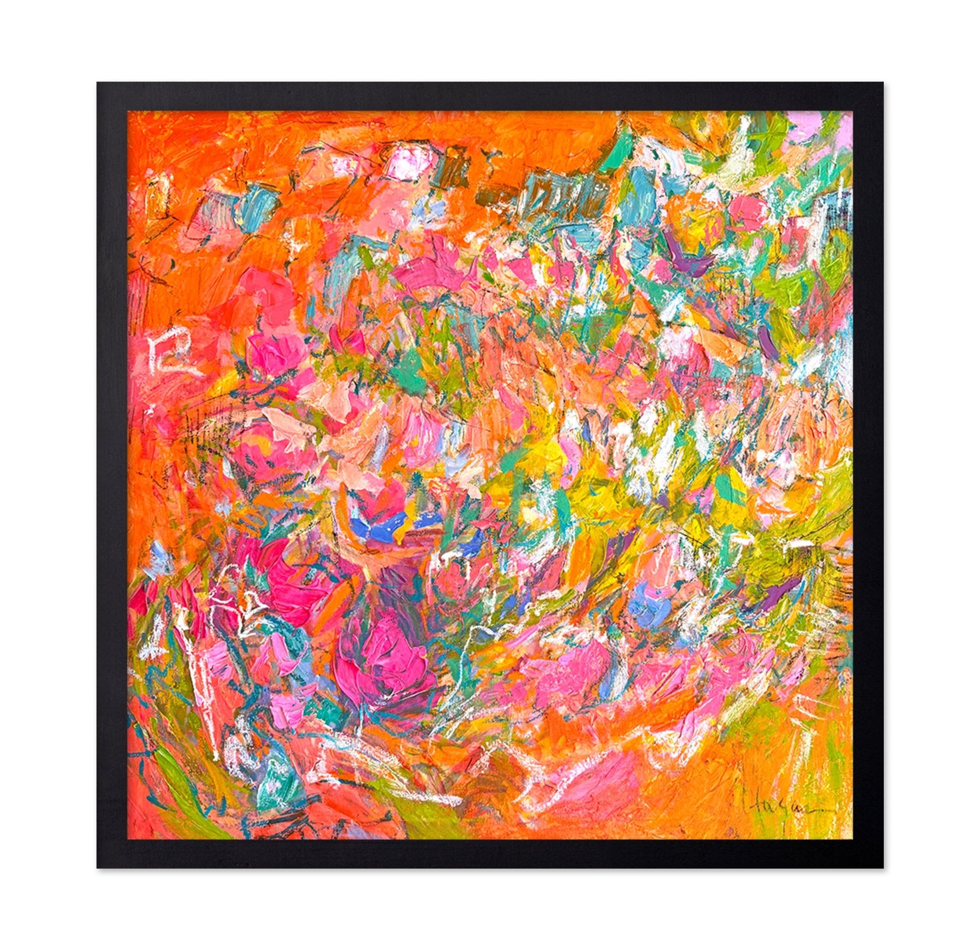 Vibrant Floral Burst No3