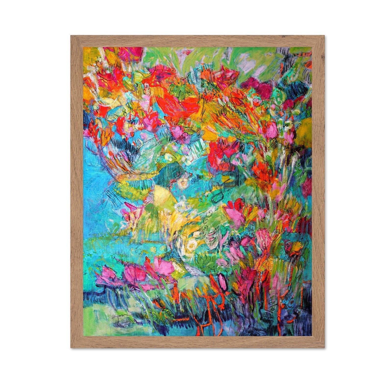 Floral Jungle Burst