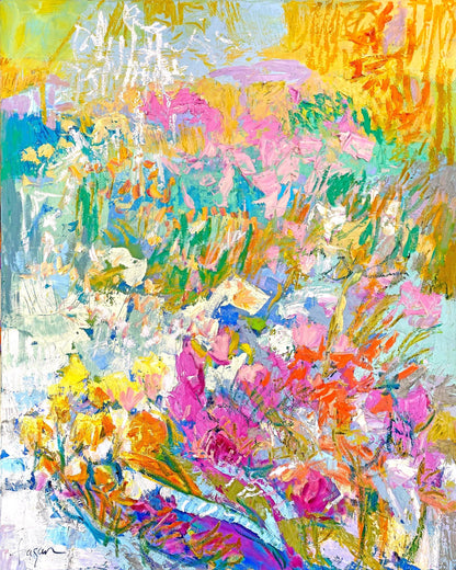 Floral Garden Layers