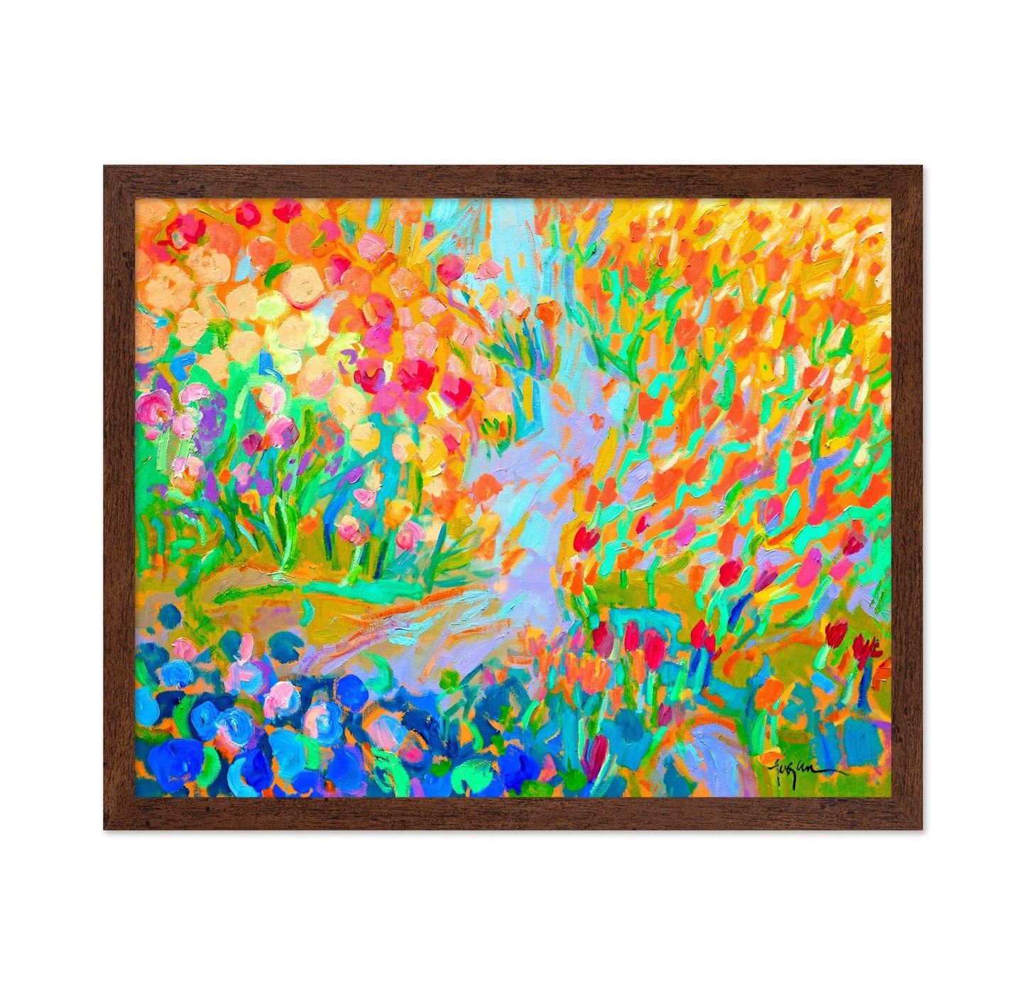 Bright Garden Path