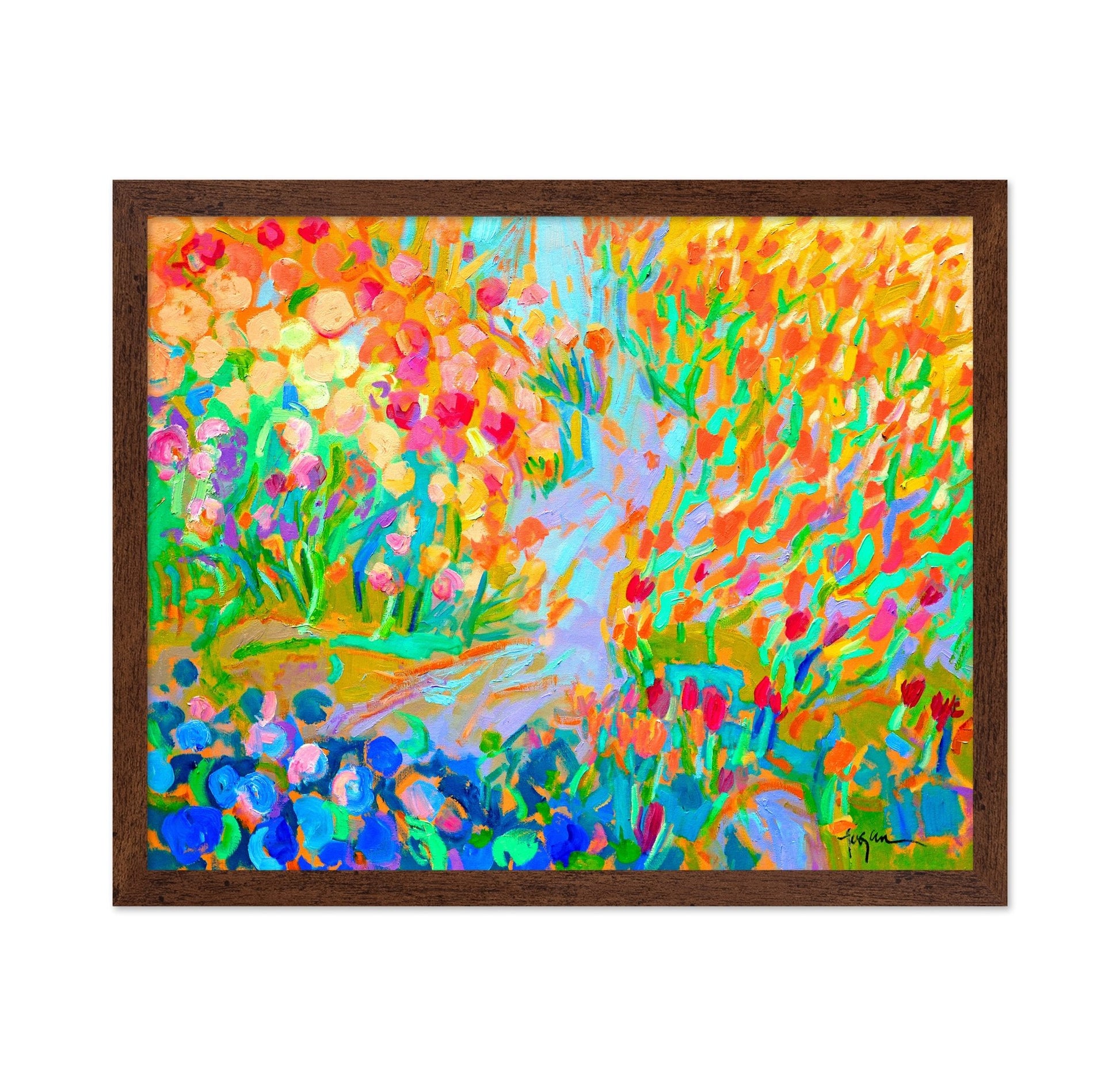 Bright Garden Path