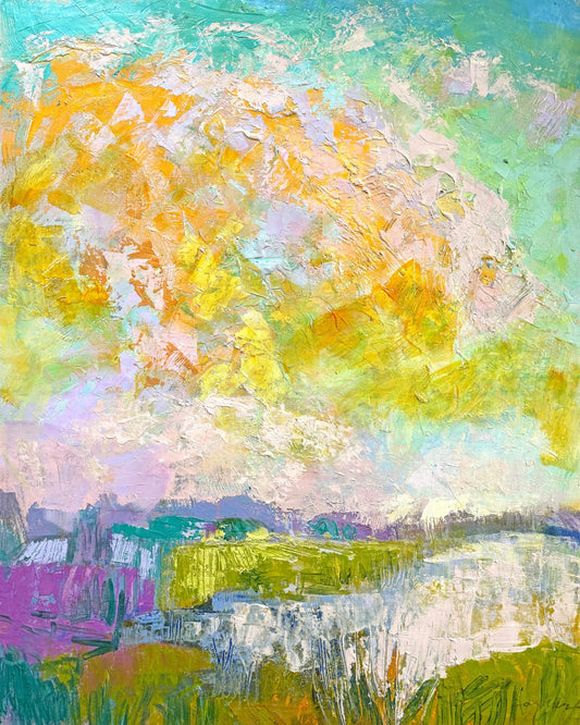 Colorful Landscape Burst
