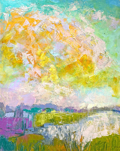 Colorful Landscape Burst