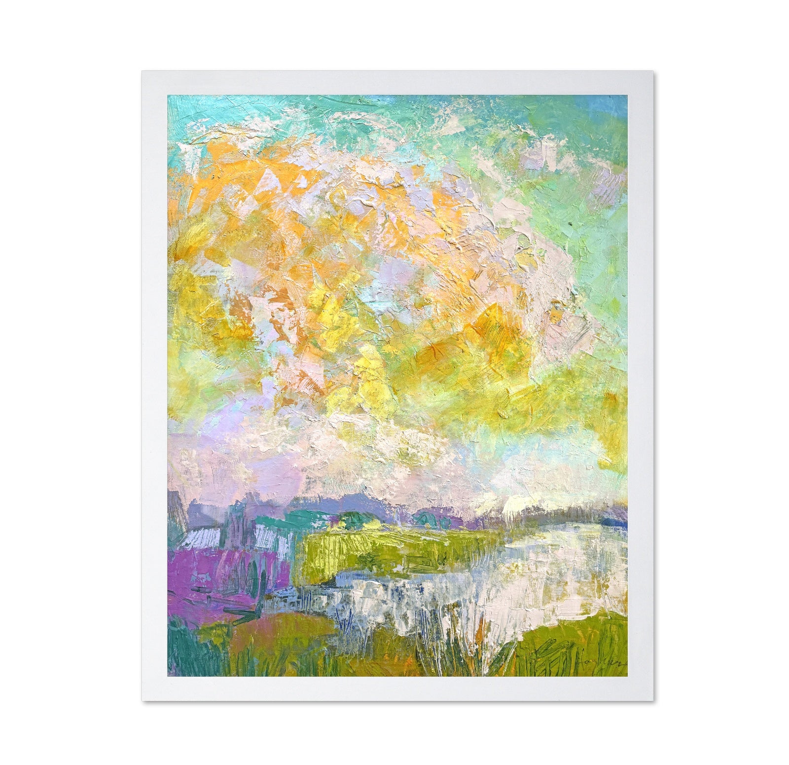 Colorful Landscape Burst