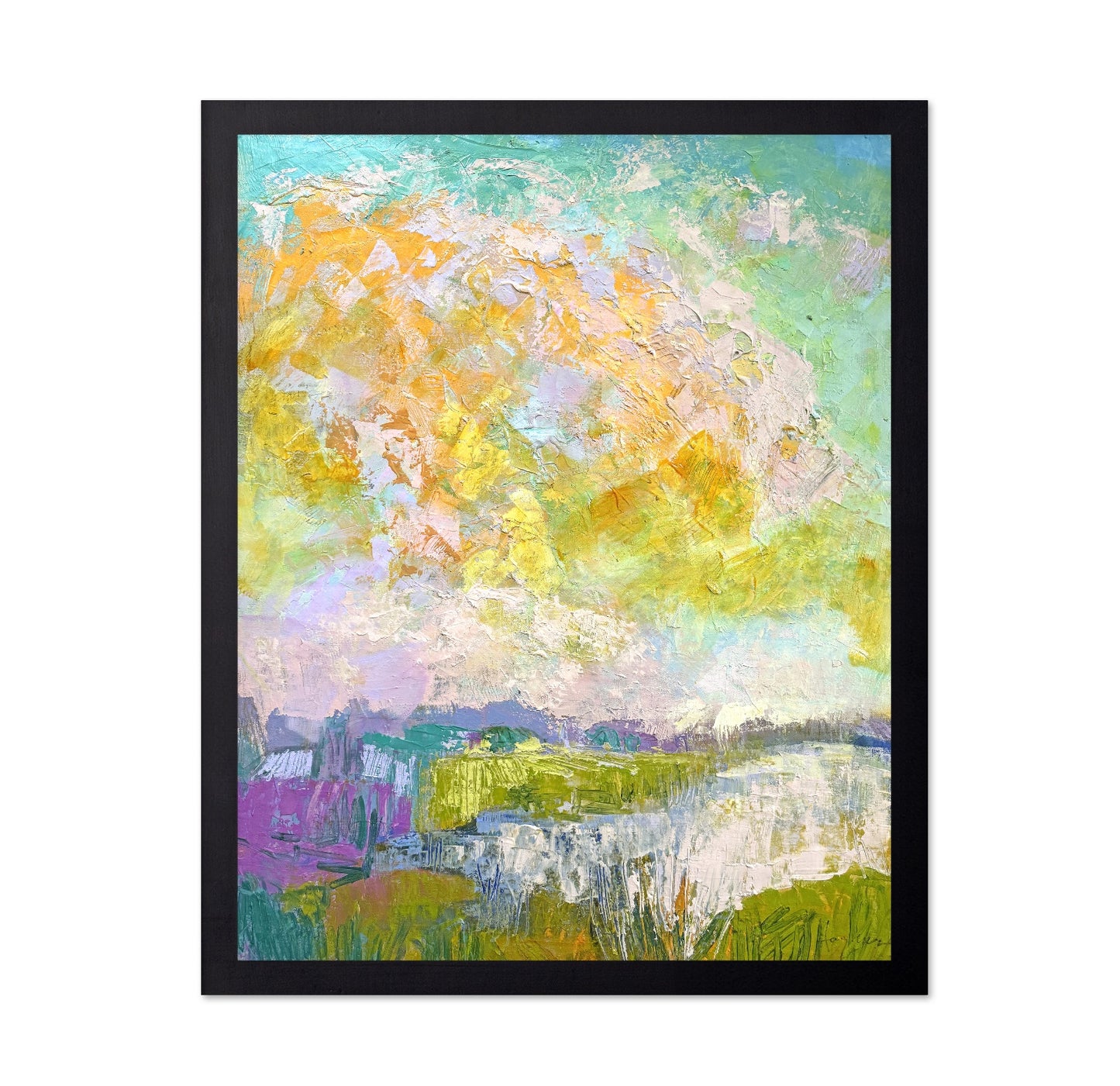 Colorful Landscape Burst