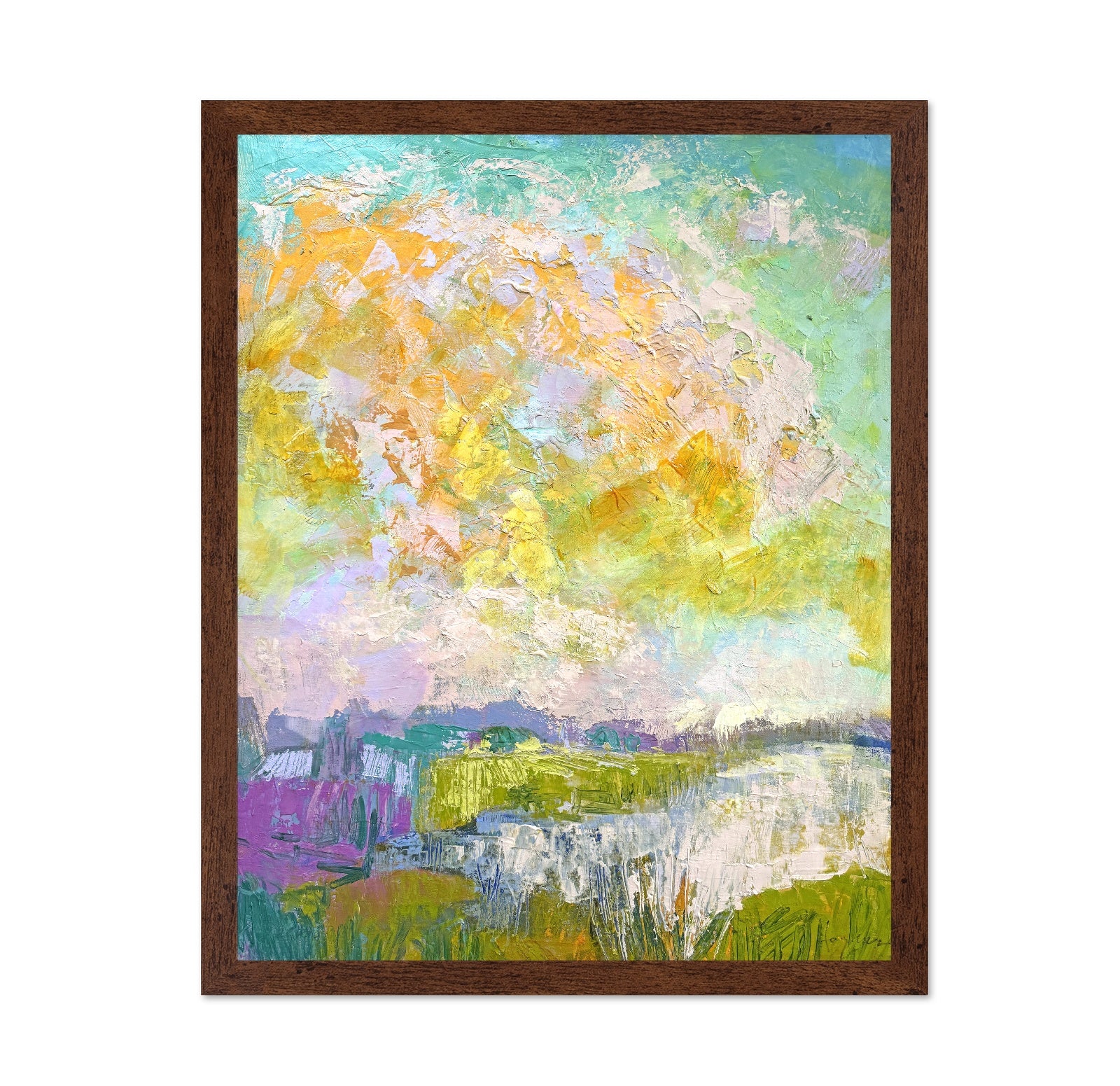 Colorful Landscape Burst