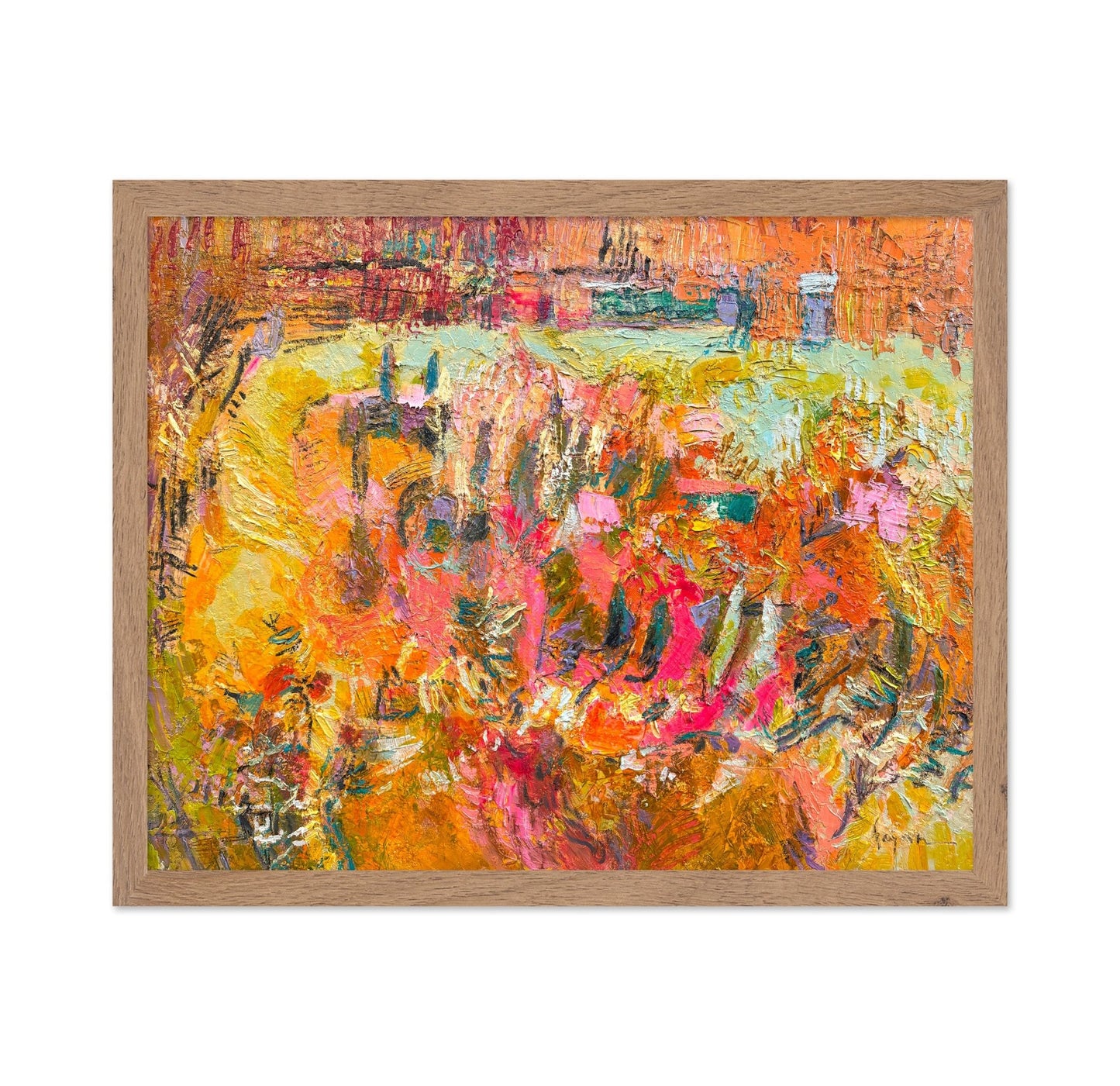 Sunset Field Burst