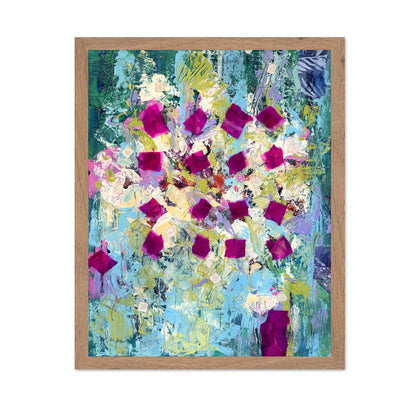 Pink Petal Grid