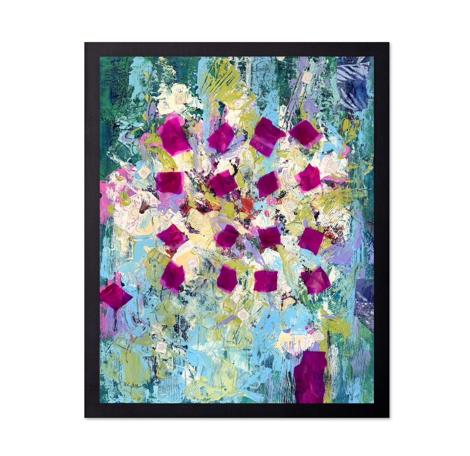 Pink Petal Grid