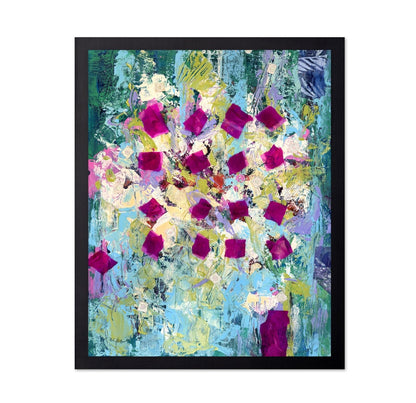 Pink Petal Grid