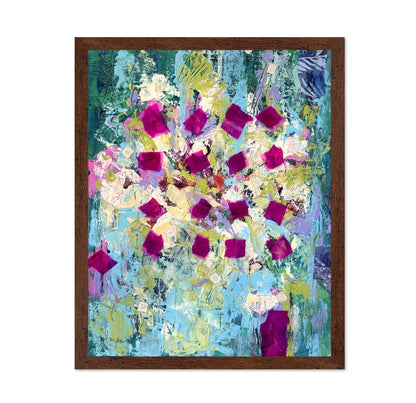 Pink Petal Grid