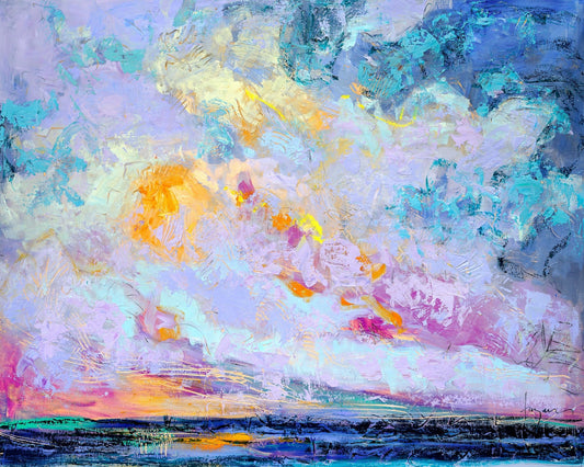Pastel Sky Horizon No3