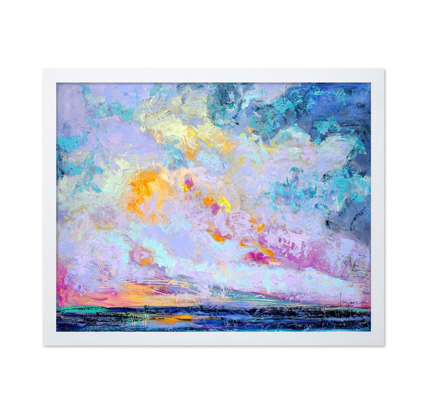 Pastel Sky Horizon No3