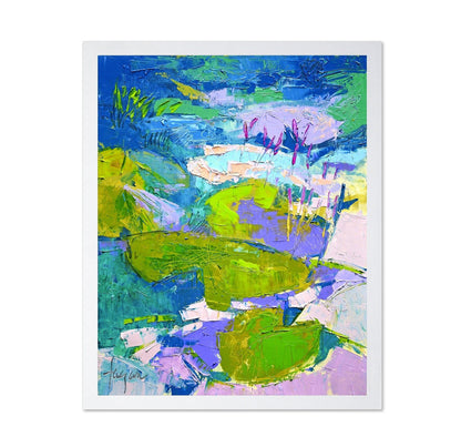 Lily Pond Abstract