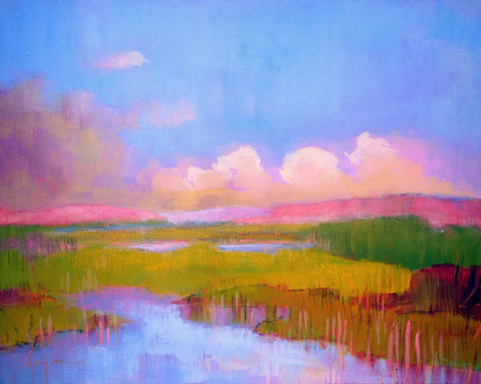 Golden Marsh Horizon
