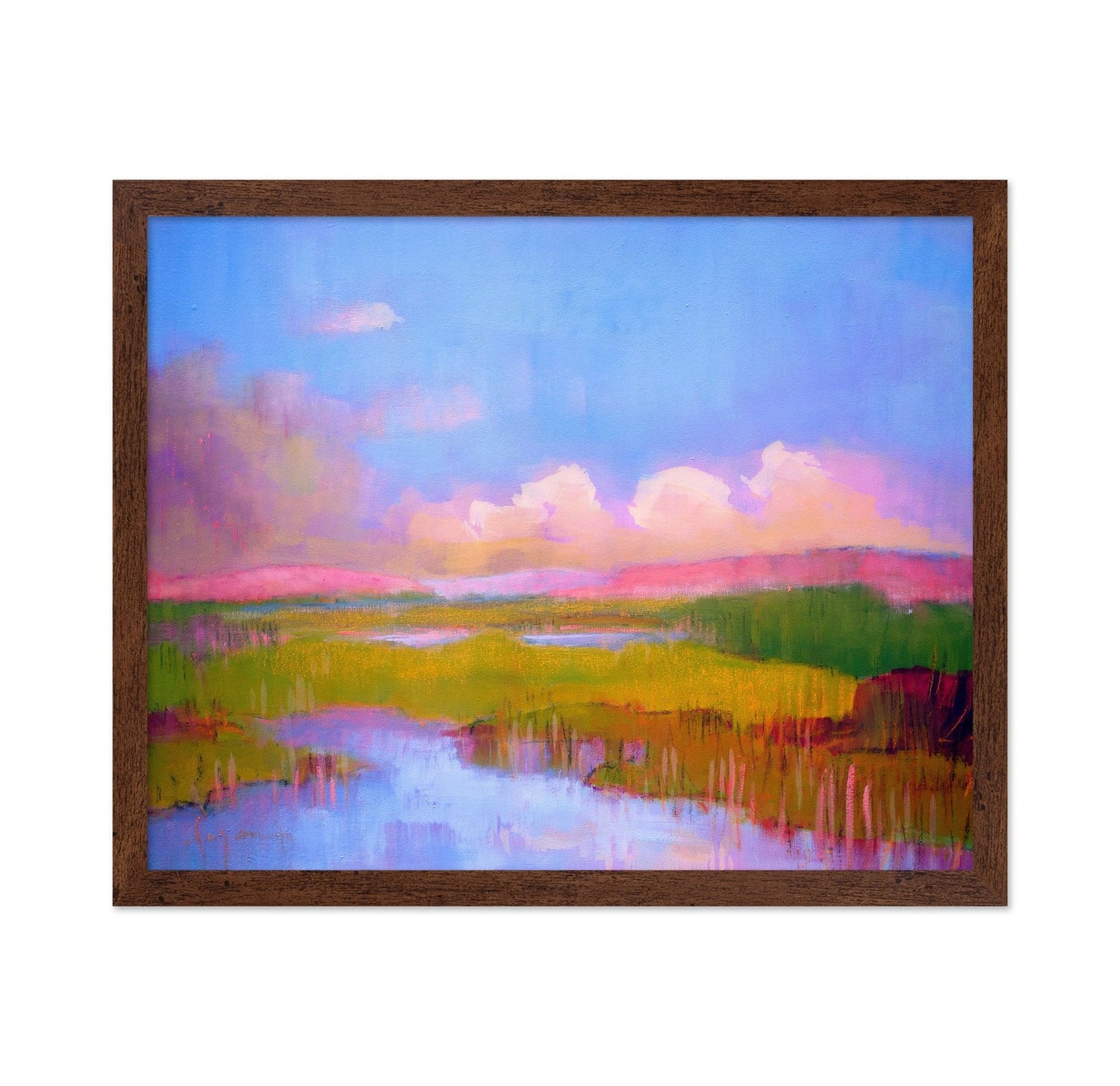 Golden Marsh Horizon