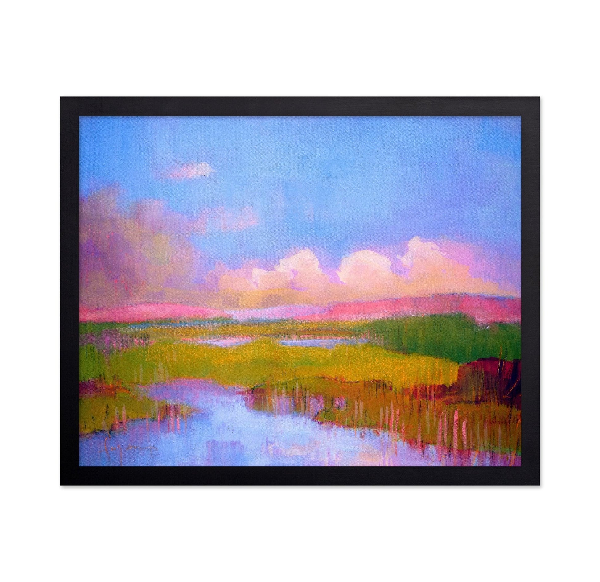 Golden Marsh Horizon