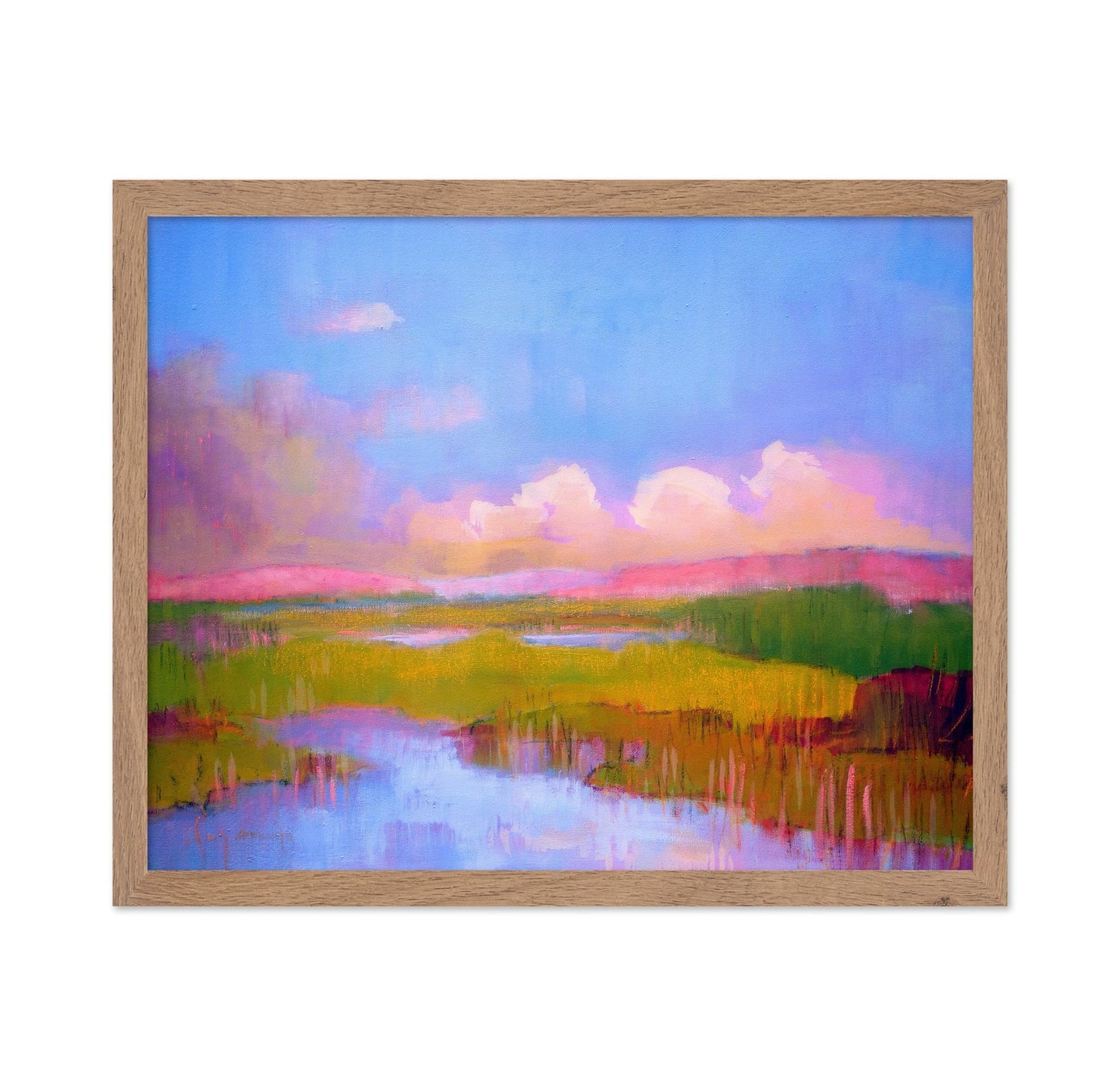 Golden Marsh Horizon