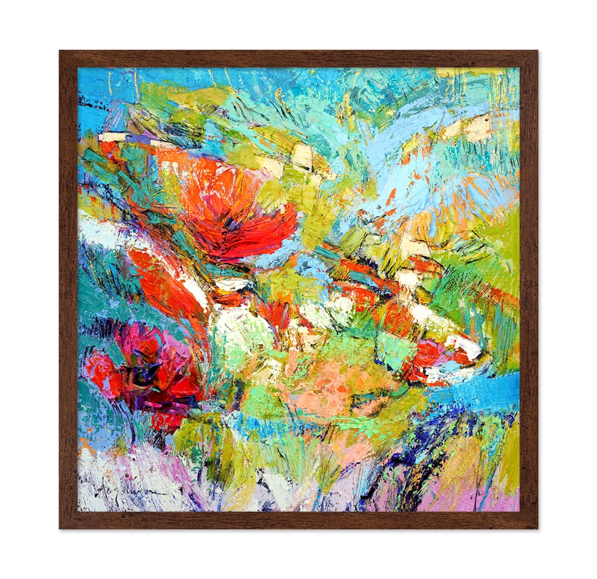 Abstract Floral Splash No2