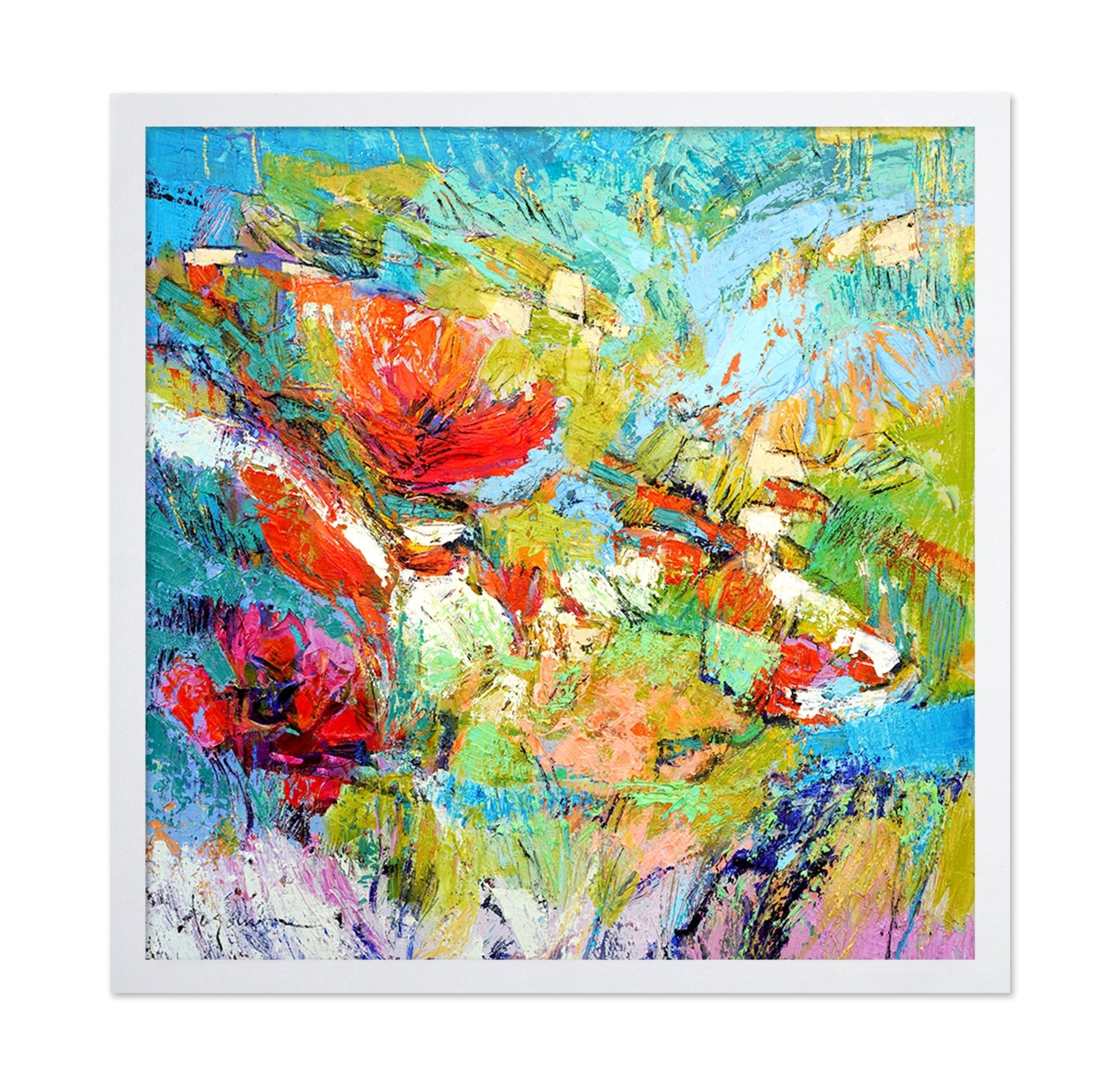Abstract Floral Splash No2