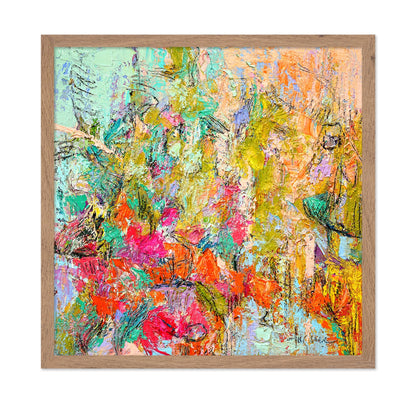 Vibrant Abstract Garden