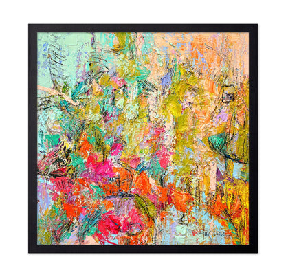 Vibrant Abstract Garden