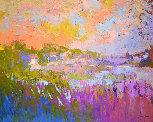 Colorful Landscape Impression