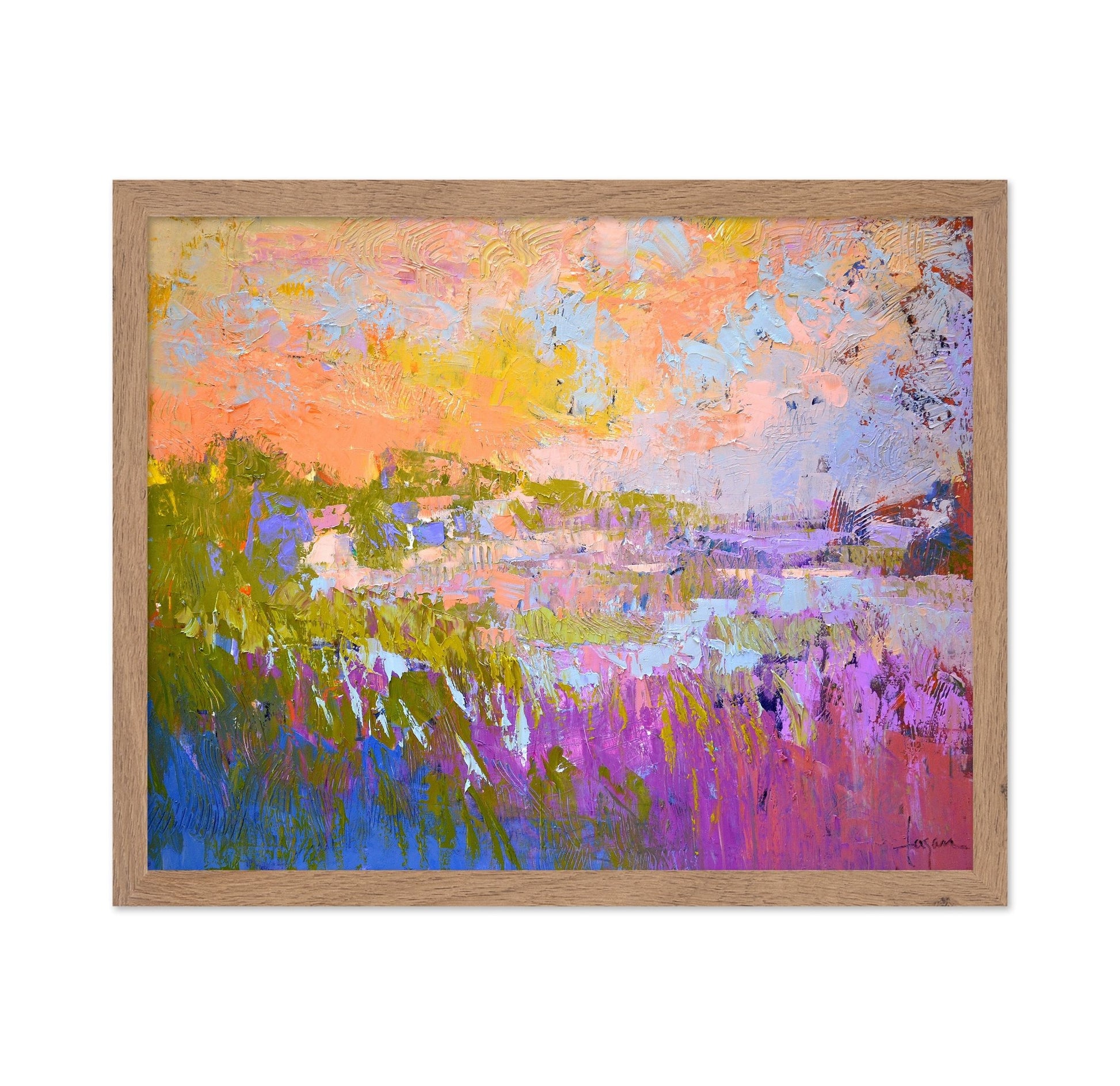 Colorful Landscape Impression