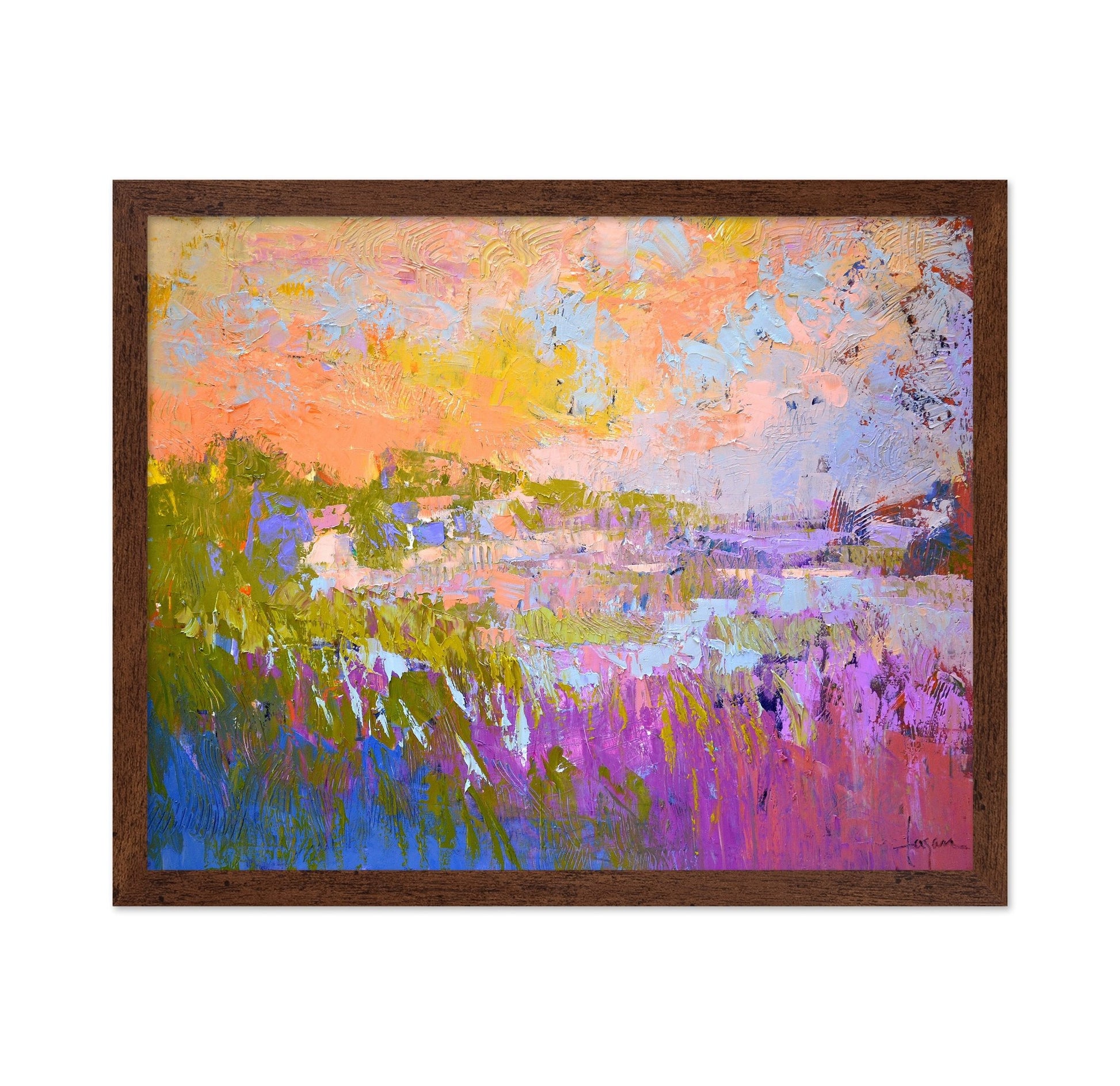 Colorful Landscape Impression
