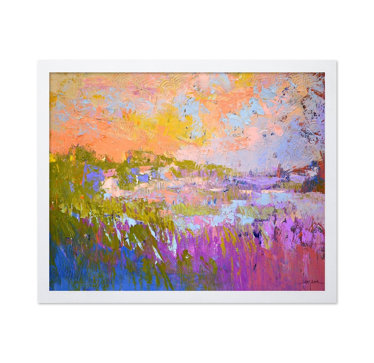 Colorful Landscape Impression