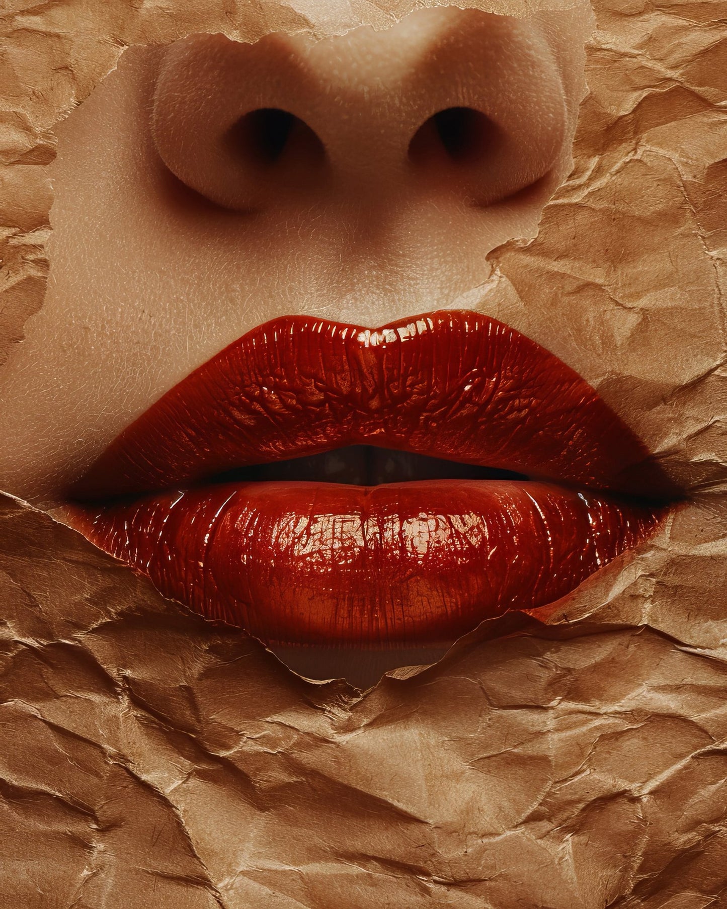 Red Lips Texture