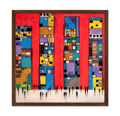 Colorful City Blocks