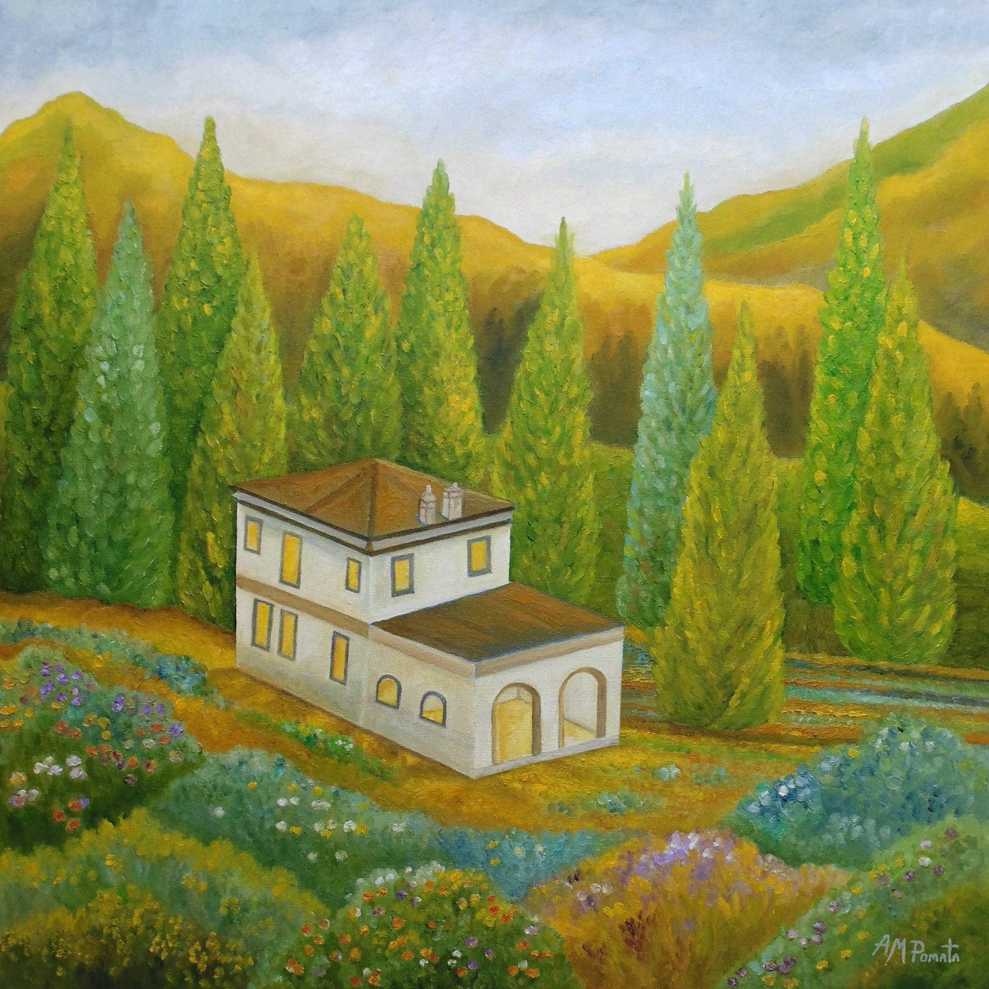 Tuscan Villa View