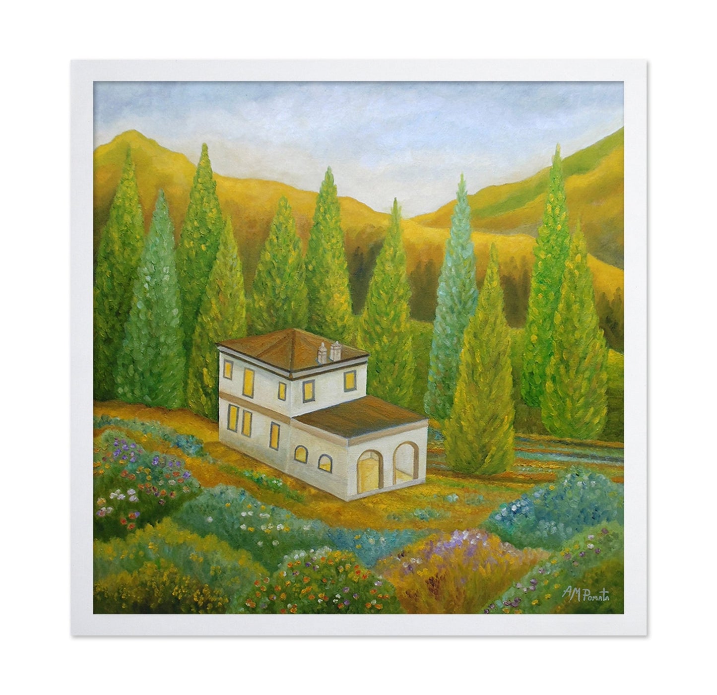 Tuscan Villa View