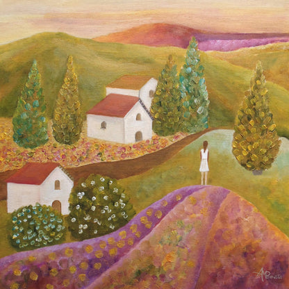 Girl In Hillside