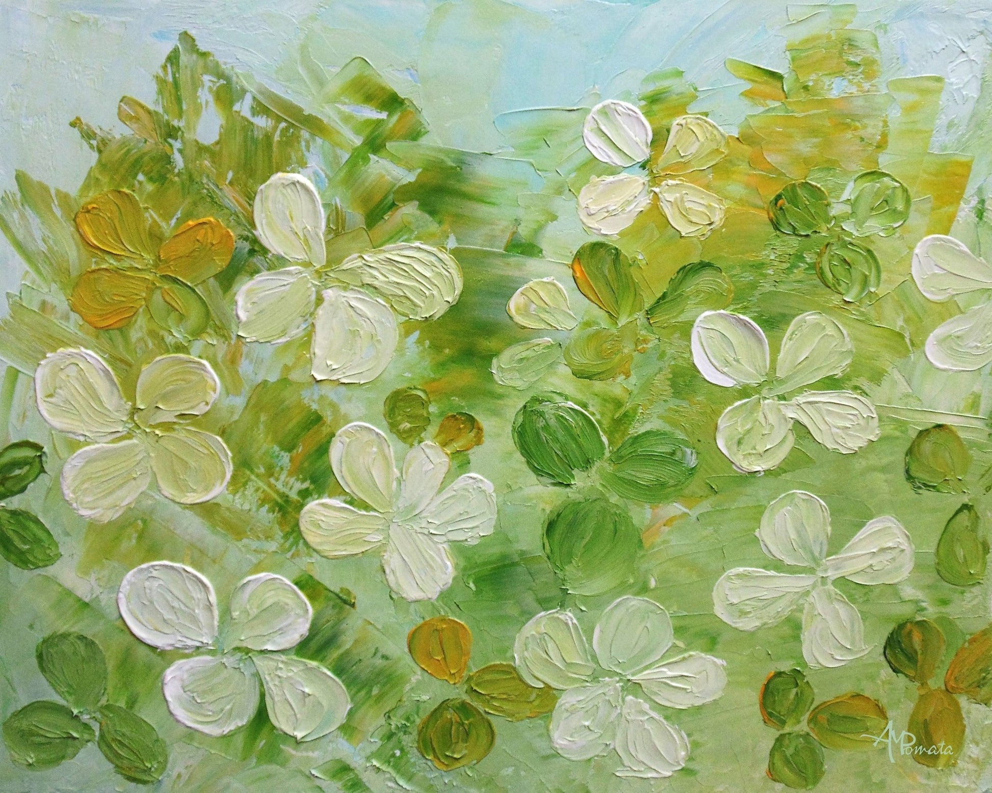 Green Blossom Texture