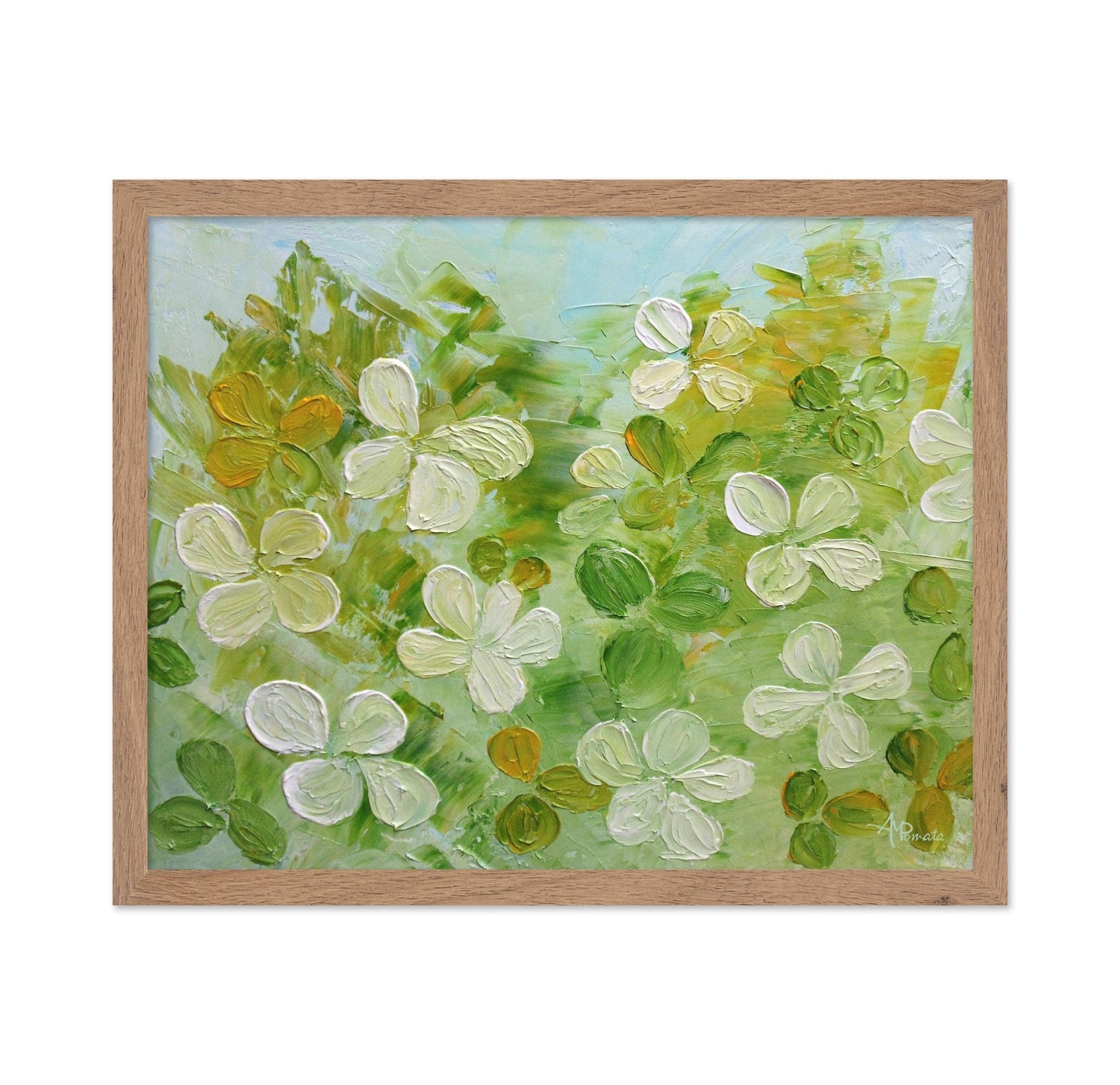 Green Blossom Texture