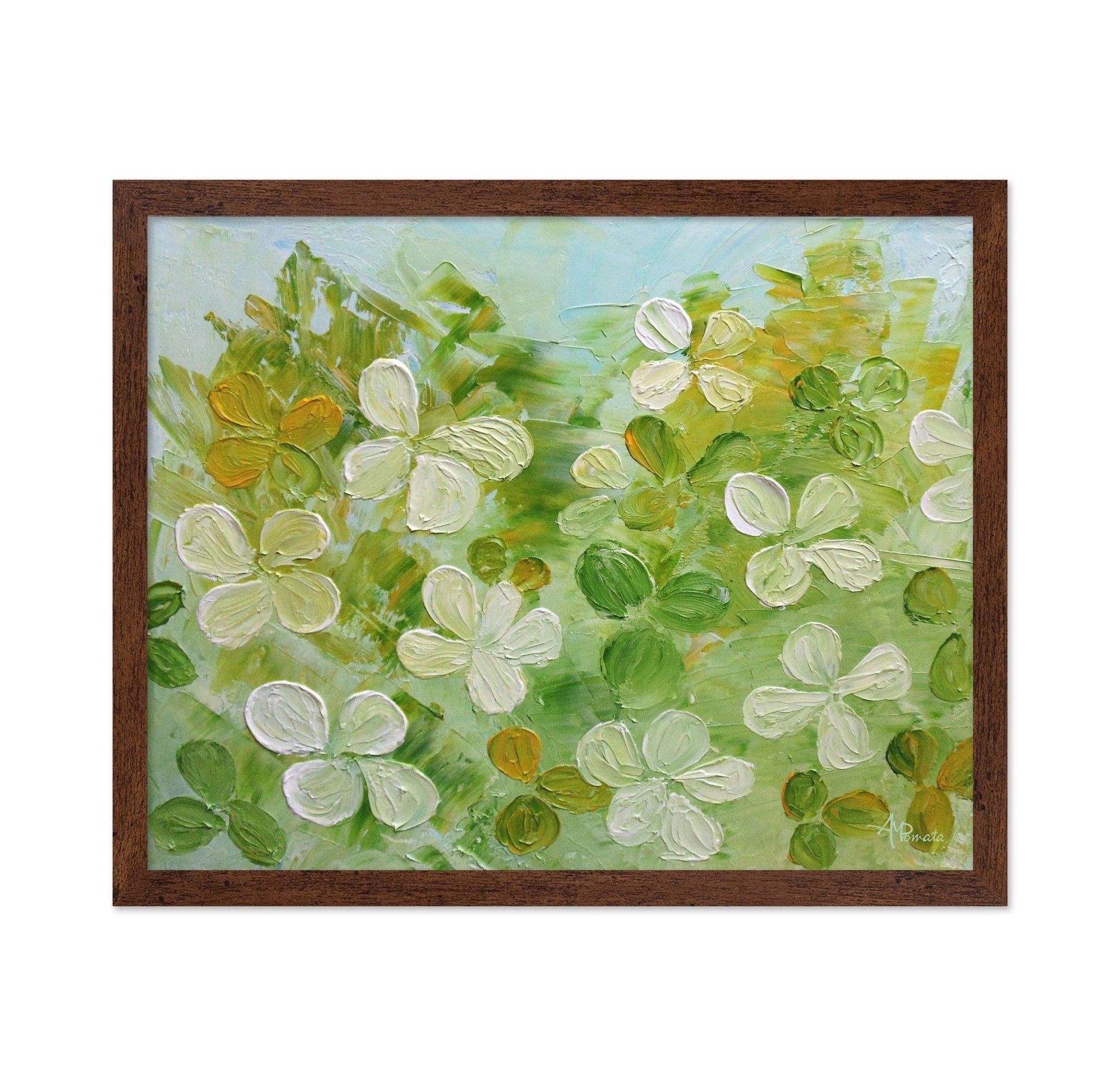 Green Blossom Texture