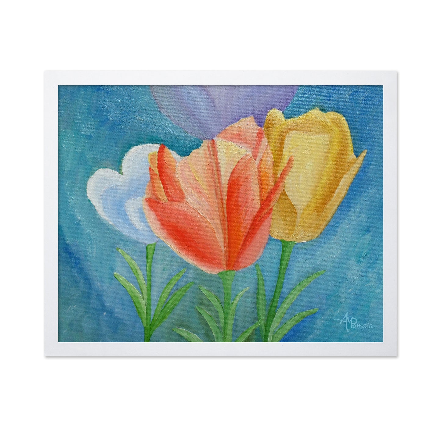 Colorful Tulip Trio