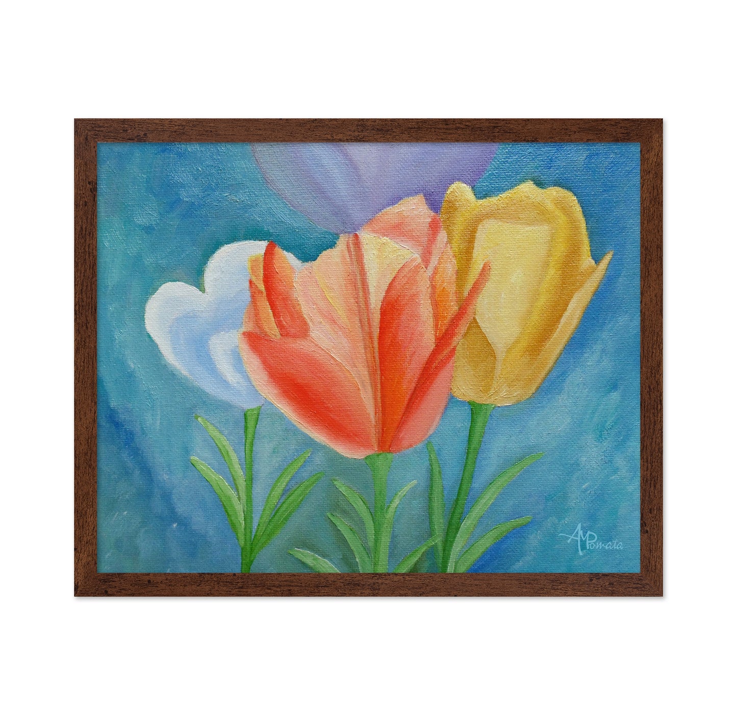 Colorful Tulip Trio