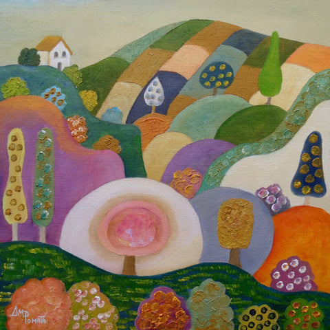 Colorful Rolling Hills
