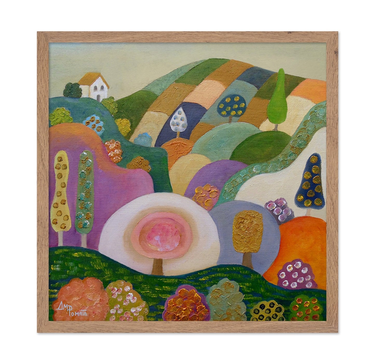 Colorful Rolling Hills