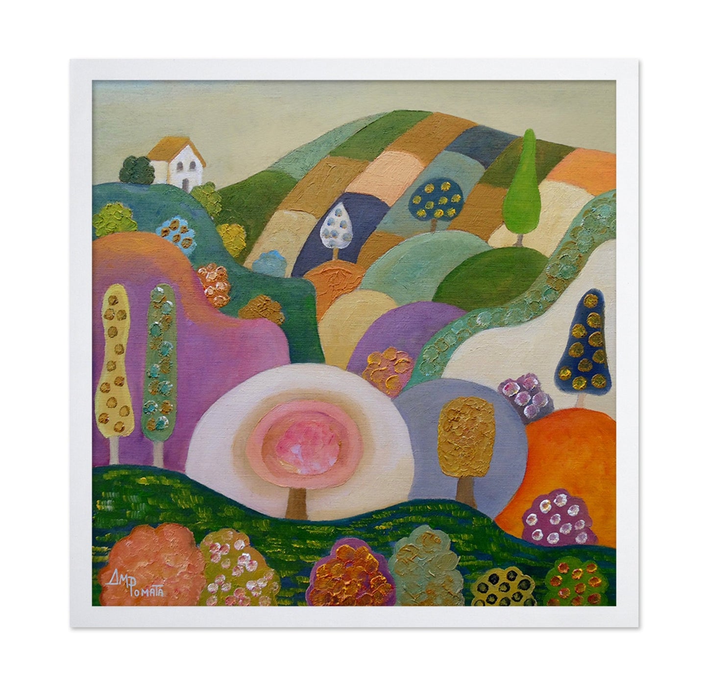 Colorful Rolling Hills