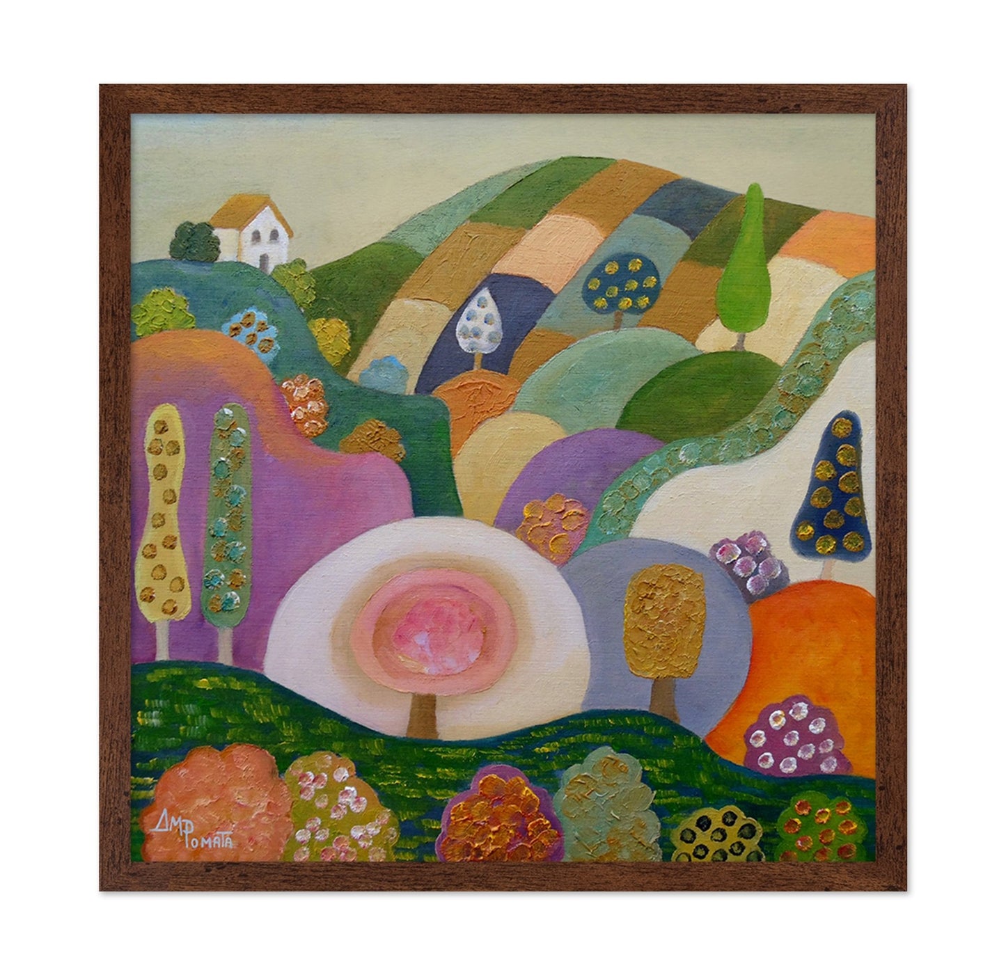 Colorful Rolling Hills