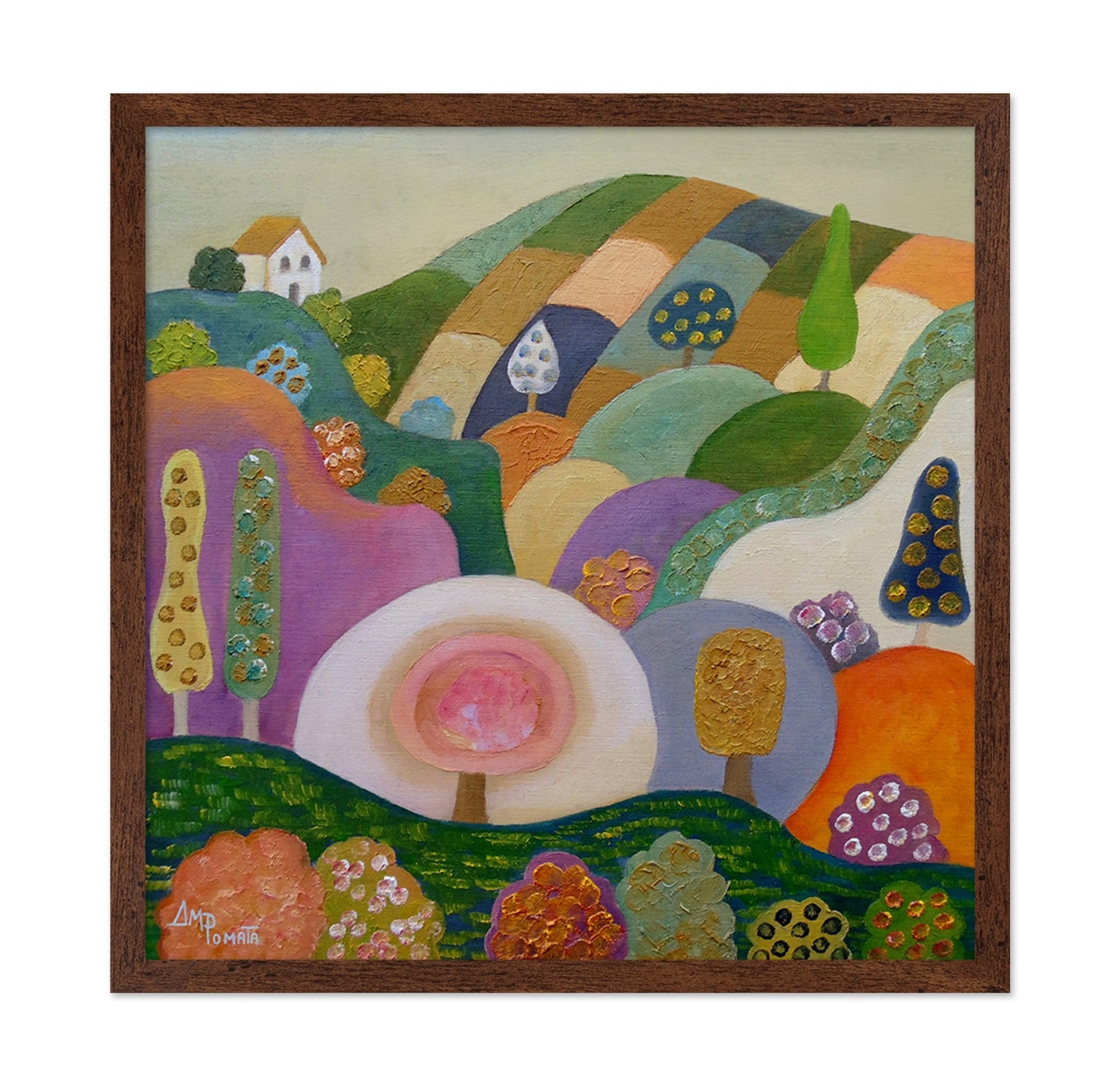 Colorful Rolling Hills