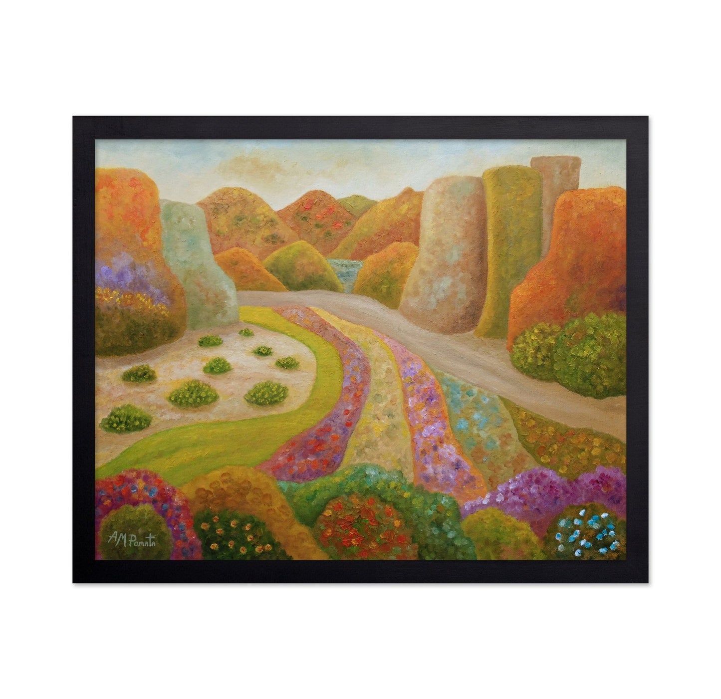 Colorful Canyon Garden Path