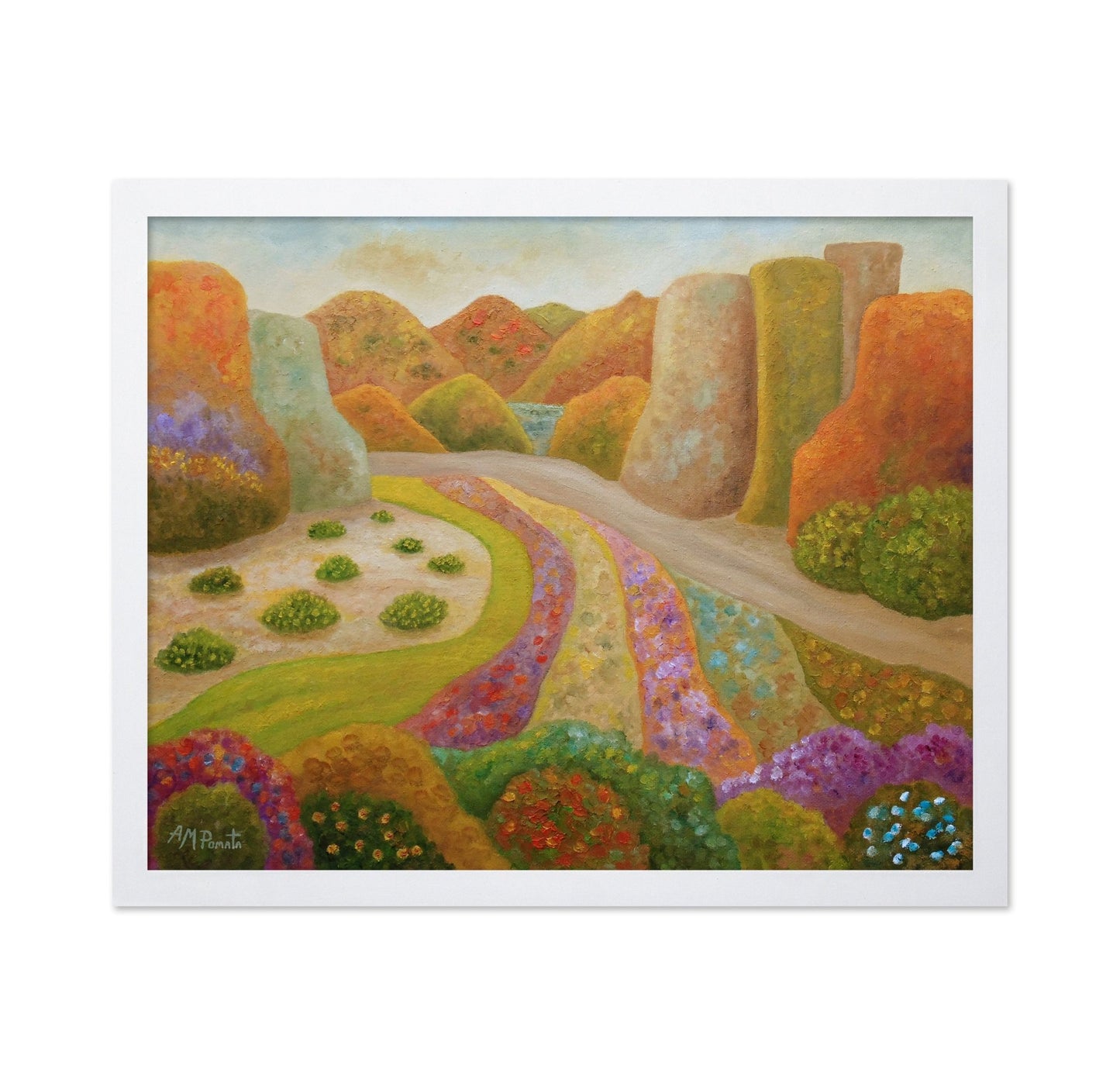 Colorful Canyon Garden Path